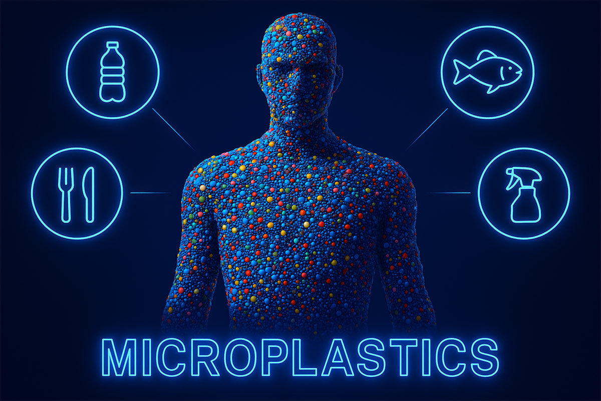 Invasori invisibili: come le microplastiche potrebbero cambiare il cervello e l’intestino 1 microplastiche