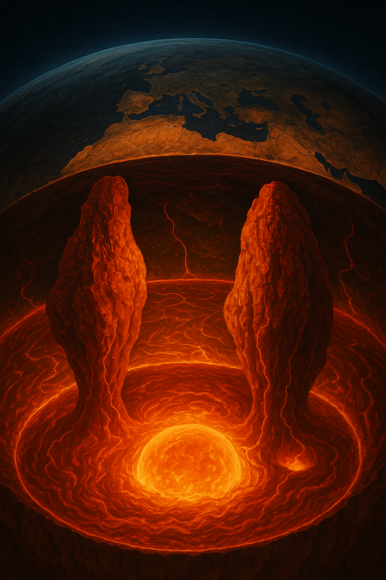 Giganti nascosti nel mantello terrestre: la chiave per capire come è nata la vita 21 Giganti nascosti nel mantello terrestre