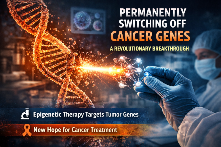 Nuova terapia epigenetica spegne definitivamente i geni del cancro